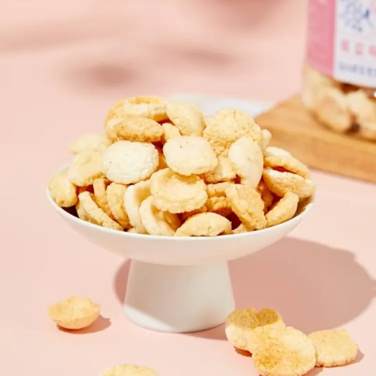 Er Crispy Rice Cracker skiver venlige over for mennesker med dårlige tænder?